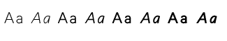 Serif fonts A-B: Aaux Volume