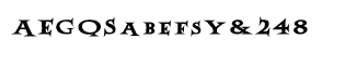 Serif fonts A-B: Able Press