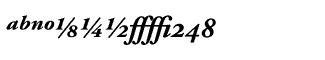 Adobe Garamond fonts: Adobe Garamond Bold Italic Expert Package