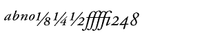 Adobe Garamond fonts: Adobe Garamond Italic Expert Package