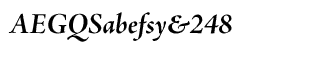 Serif fonts A-B: Adobe Jenson Pro Bold Italic Subhead