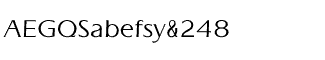 Serif fonts A-B: Agfa Waddy 82