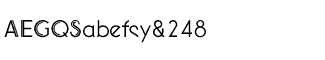 Serif fonts A-B: Agfa Waddy 93