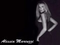 Alessia Marcuzzi black and white sexy foto