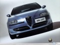 Alfa Romeo 147 wallpapers: Alfa Romeo 147 blue front  wallpaper