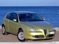Alfa Romeo 147 golden wallpaper