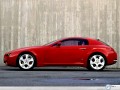 Alfa Romeo Concept Car side view red wallpaper