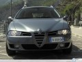 Alfa Romeo Sportwagon front view grey wallpaper