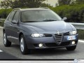 Alfa Romeo Sportwagon grey front view wallpaper