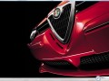 Alfa Romeo Sportwagon wallpapers: Alfa Romeo Sportwagon red logo wallpaper