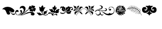 Symbol fonts E-X: Alien Ornaments