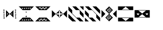 Symbol fonts A-E: Ampersand Grimalkin Borders
