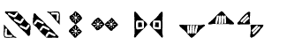 Symbol fonts A-E: Ampersand Griselda Borders