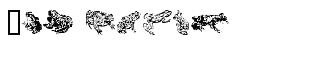 Symbol misc fonts: Amphibi Print
