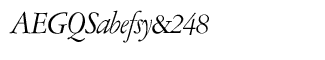 Amsterdamer Garamont Regular Italic
