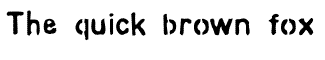 Serif misc fonts: Analog