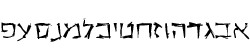 Hebrew fonts: Anarchy