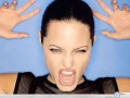 Angelina Jolie wallpapers: Angelina Jolie aggressive wallpaper