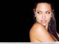 Angelina Jolie wallpapers: Angelina Jolie evil look wallpaper