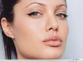 Celebrity wallpapers: Angelina Jolie full lips wallpaper