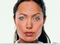 Celebrity wallpapers: Angelina Jolie grey eyes wallpaper