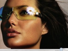 Angelina Jolie in sunglasses wallpaper