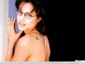 Angelina Jolie wallpapers: Angelina Jolie with glasses wallpaper