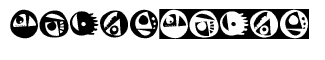Symbol fonts A-E: Annaments Dork