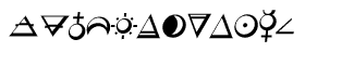 Ann's Astro fonts: Ann's Astro Oblique