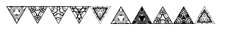 Ann's Triangles fonts: Ann's Triangles Four