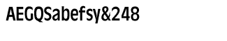 Serif fonts A-B: Antique Olive CE Regular Condensed