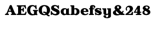 Serif fonts A-B: Appleyard Bold