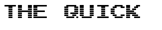 Sands Serif fonts A-D: Arcade I