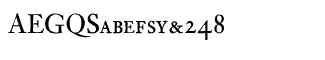 Serif fonts A-B: Archetype Small Caps