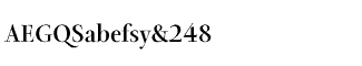 Serif fonts A-B: Arepo Bold