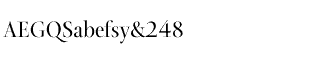 Serif fonts A-B: Arepo Roman