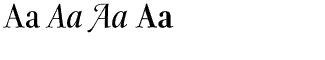 Serif fonts A-B: Arepo Volume