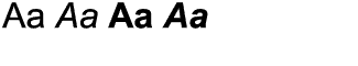 Arial fonts: Arial 1 Volume