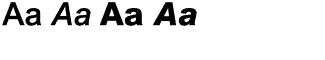 Sands Serif fonts A-D: Arial 3 Volume