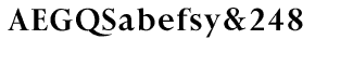 Serif fonts A-B: Aries Display Bold