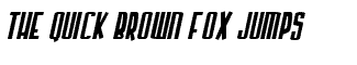 Sans Serif fonts: Armor Piercing Italic