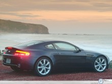 Aston Martin Concept Car lights wallpaper