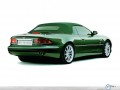 Aston Martin wallpapers: Aston Martin Db7 back green wallpaper