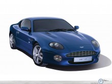 Aston Martin Db7 dark blue wallpaper