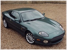 Aston Martin DB7 green wallpaper