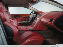 Aston Martin Db9 driver seat wallpaper