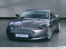 Aston Martin Db9 front view wallpaper