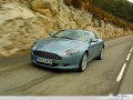 Aston Martin wallpapers: Aston Martin Db9 in the road wallpaper