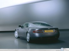 Aston Martin Db9 rear view wallpaper