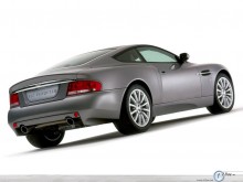 Aston Martin V12 Vanquish back right wallpaper